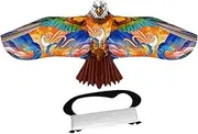 Sdlnklm Huge, Flying Toy Game with Line, Outdoor Game Beginner Kite 3D Lifelike for Farm Trip Lawn
