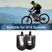 Cycling Bike Pedal 9/16" Aluminum Alloy Foldable Bicycle Pedal for Road BMX Bike