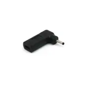 1pc DC Power Adapter USB 3.1 Type C Female to 3.0 x 1.1mm Male Plug Right Angled