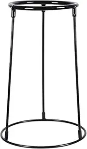 African Drum Stand | Adjustable Drum Support | African Frame Drums Stand | Black Percussion Rack | Musical Instrument Supplies for Adults, Beginners, Musician Use