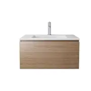 New England Joinery 750mm Slim Regal Top Wall Hung Vanity