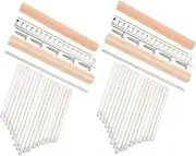 Milisten DIY Thumb Piano Kit of Key Accessories for Easy Assembly Tuning Complete Finger Piano Components for Home School Projects for Beginners