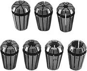 Aswalling 7pcs 1-7mm ER11 Spring Collet For CNC Workholding Engraving & milling Lathe Tool