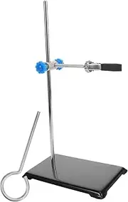 FUNOMOCYA Stable Chemistry Lab Equipment Stand Metalware Support Stand Clamp Cross Clamp for Experiments