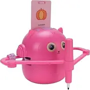 Interactive Drawing Robot for Kids, Magic Drawing Robot with 2 Pens 100 Sheets Cards, Educational Interactive Drawing Machine Painting Learning Toy, Ideal Gift