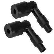 2x Spark Plug Boot Cap 90 Degrees for Kawasaki Vulcan 1500 Drifter 1999-2005