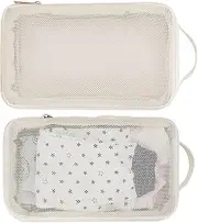 Diaper Storage Bag - Nursery Toiletry Storage Travel Packing - Lightweight Travel Case Accessories Baby Cloth Organizer for Adults Friends Lovers