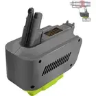 Hygieia Ryobi Converter One+ 18V To Dyson V10 Battery / Adapter lithium Vacuum C