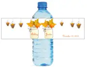 100 Fall Mason Jars Wedding Anniversary Water Bottle labels Engagement Party