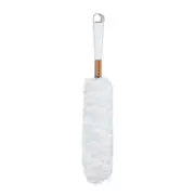 Full Circle Dust Whisperer Replaceable Microfibre Duster Home Cleaning White