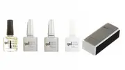 Gellaka Glamour Nail Advanced Essential Trio & Matte + Nail Buffer