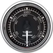 Auto Meter 9732 Chrono 2-1/16" Water Temperature Gauge - 120-240 Deg.F