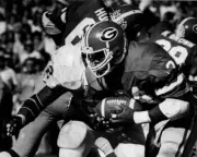 Circa 1980: Herschel Walker of the University of Georgia Bulldogs - Old Photo 1