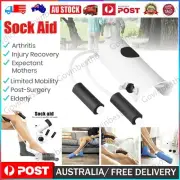 Sock Aid Sock Helper Puller Easy On & Off Stocking Slider Pulling Assists Slider