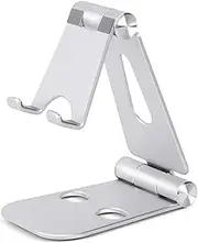 Gift Universal Phone Stand Adjustable Cellphone Holder Mobile Phone Holder Seat Desktop Bracket Charging Base Double Shelf Holder Durable