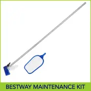 Bestway Swimming Pool Maintenance Kit - Pole, Vacuum Head, Skimmer Net - 58013