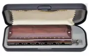 SUZUKI G-48W Chromatic Harmonica Gregoa Series Wooden Cover Model 3-Octave New