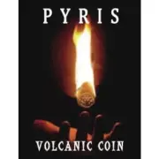Volcanic Coin Close up Magic Tricks Fire Coin In The Hand Gimmicks Accessories