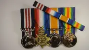 World War 1 Gallipoli WWI Military Medals 1914-15 British War Medal Victory