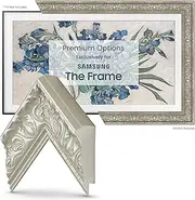 Deco TV Frames -Tuscan Pearl Compatible ONLY with Samsung The Frame TV (Fits 2021-2022 Frame TV, 32")