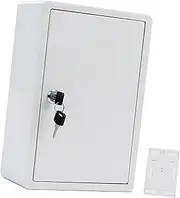 Generic Secure Wall-Mounted Milk Storage Box for Home and Cafe Use, White