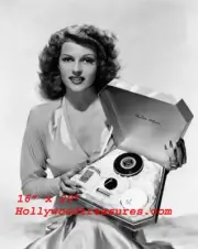 Rita Hayworth~Hair Salon~Spa~Lipstick~Photo~Decor~Stylist~Max Factor~16"x20"