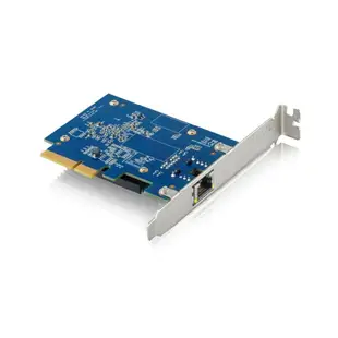 Zyxel合勤 XGN100C 10Gb 單埠 高速 有線網路卡 PCI-E 3.0 QoS 擴充卡 RJ45 銅纜 五速