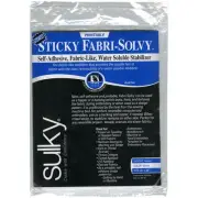 Sulky Sticky Fabri Solvy Stabilizer -20"X36" 457-01