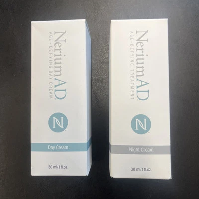Nerium AD Age Defying DAY & NIGHT CREAM Creme Treatment Neora 1 oz ea New