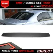 Fits 02-08 BMW E65 7 Series Pre Lci Painted Matte Black Roof Spoiler - ABS