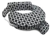 My Brest Friend Nursing/Breastfeeding Cotton Support Black White Marina Pillow
