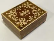 NOS Vintage REUGE Music Box Made In Switzerland Original 1983 Song: Camelot