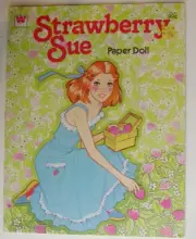 Vintage Whitman STRAWBERRY SUE paper dolls 1979 uncut/unused/Nice!