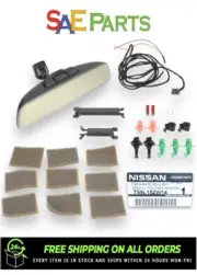 OEM Nissan T99L1-5W14 Frameless Rear View Mirror For 2021-24 Titan, Altima, More (for: Nissan)