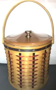 Longaberger 2004 Proudly American Ice Bucket Basket Set w/Lid-NEW-SHIPS FREE!!!