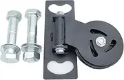 Gym Cable Pulley, Silent Bearing Pull Down Wheel, Detachable Rotation Traction, Heavy Duty Mute Swivel Fitness Pulley for Gym Equipment Replacement