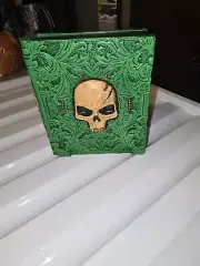 Painted Resin Dice/Cards box Death Magic (1) - Painted Resin designed by FE