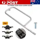 Stainless Steel BBQ Grill Burner Tube With Screw For Weber Q200 Q220 Q2000 Q2200
