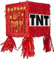 Ya Otta TNT Birthday Pinata 10.5 x 10.5 x 10.5 in, 1 CT