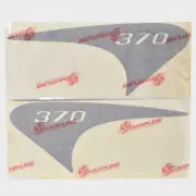 Chaparral Boat Graphic Decal 14.01167 | 370 Gray 27 Inch (Set of 2)