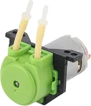 Peristaltic Pump Dosing Metering Pump Hose Pump Head Easy to Dismantle and Clean for Aquarium Lab Water Chemicals Green Plastic 27.6x37.9mm