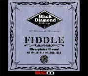 Black Diamond 06-41360 Violin Fiddle Strings String Set Silverplated