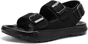 [GSOHINO] Mens Beach Slides Sandals For Men Open Toe Hiking Outdoor Athletic Casual Walking Sandals Water Shoes Summer Fisherman light weight
