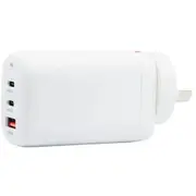 Dynamix SPAPD65-AC 65W PD USB-C and USB-A Wall Charger. White [SPAPD65-AC]