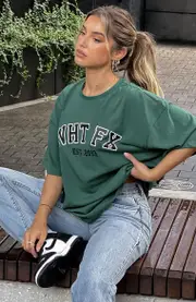 Varsity Tee Green