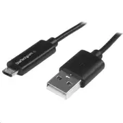 StarTech.com USBAUBL1M USB 2.0 - 480Mbps USB-A to Micro USB Cable - 1m Micro USB - LED Charge Light [USBAUBL1M]