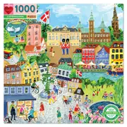 1000pc eeBoo Jigsaw Puzzle 58.4cm Educational Fun Play Game Copenhagen 14+