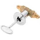 For Gas Fire Pit Replace 1/2" Straight Quarter Turn Shut Off Valve Kit Fittings