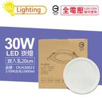 在飛比找松果購物優惠-【OU CHYI歐奇照明】TK-AE005 LED 30W 