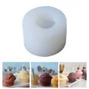 Muffin Cup Candle Making DIY Aromatherapy Soap Mould Candle Molds Wax Model